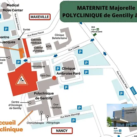 Le Zenity Avec Parking Prive, Netflix Et Plus, Proche Nancy Gentilly Διαμέρισμα *