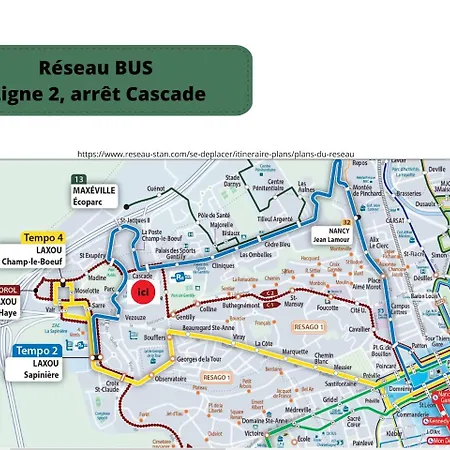 Le Cosy Du Grand Parc Avec Parking Prive Et Netflix, Proche Nancy Gentilly