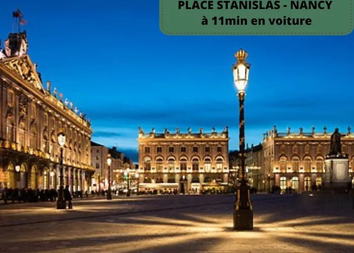 Le Cosy Du Grand Parc Avec Parking Prive Et Netflix, Proche Nancy Gentilly Apartment Laxou